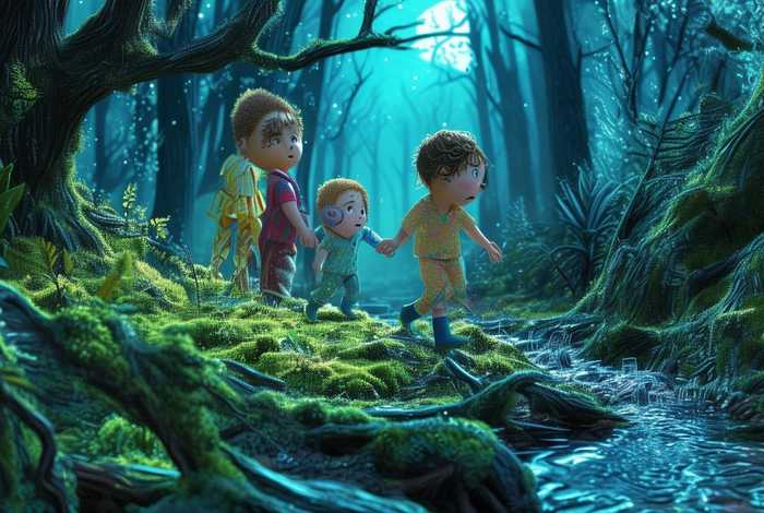 儿童鬼故事之森林迷路,幼儿园故事迷路的森林 儿童鬼故事之森林迷路,幼儿园故事迷路的森林