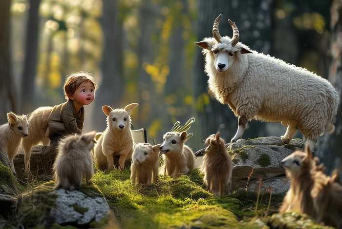 儿童讲狼和羊的故事（讲故事狼和羊的故事）