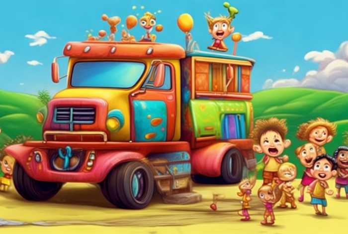 大货车的故事幼儿故事，大货车的故事幼儿故事文字