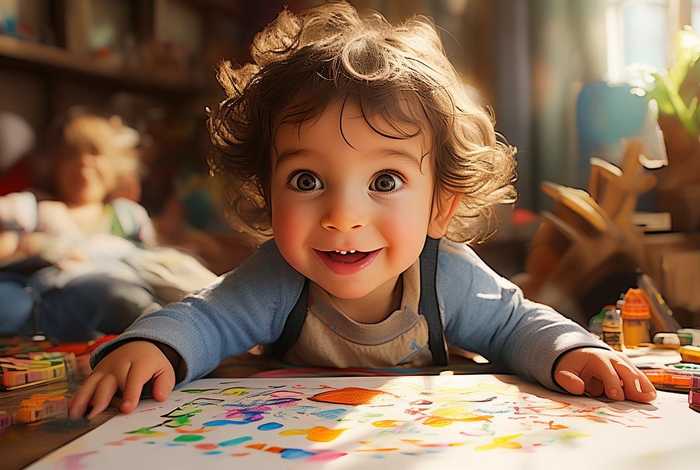 儿童讲故事画；幼儿讲故事画画