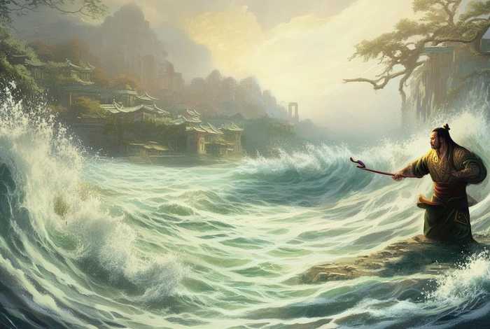 大禹治水的神话故事简介100字；大禹治水的神话故事简介100字怎么写