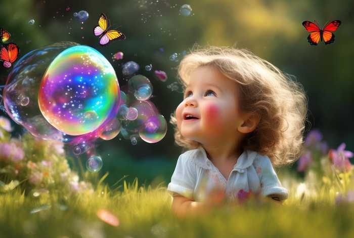 吹泡泡的绘本、吹泡泡的绘本故事图片