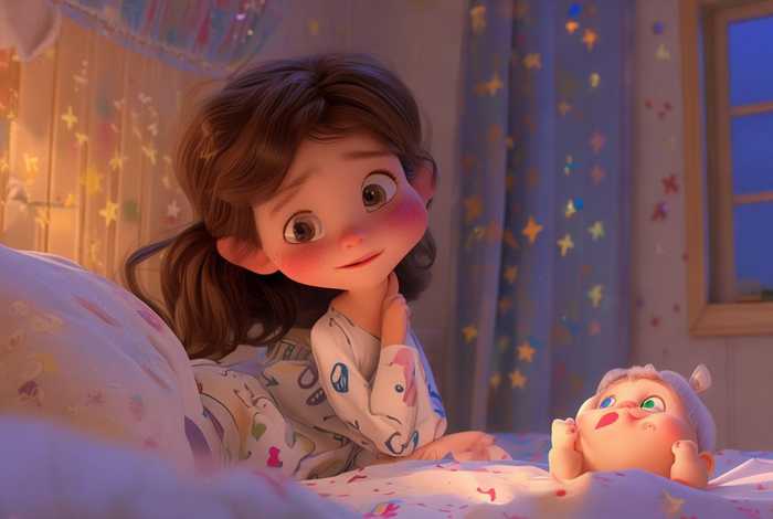 宝宝放屁的儿童故事（宝宝睡前故事爱放屁的小姑娘）