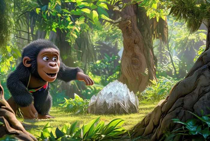 大猩猩的故事儿童故事 - 关于大猩猩的故事