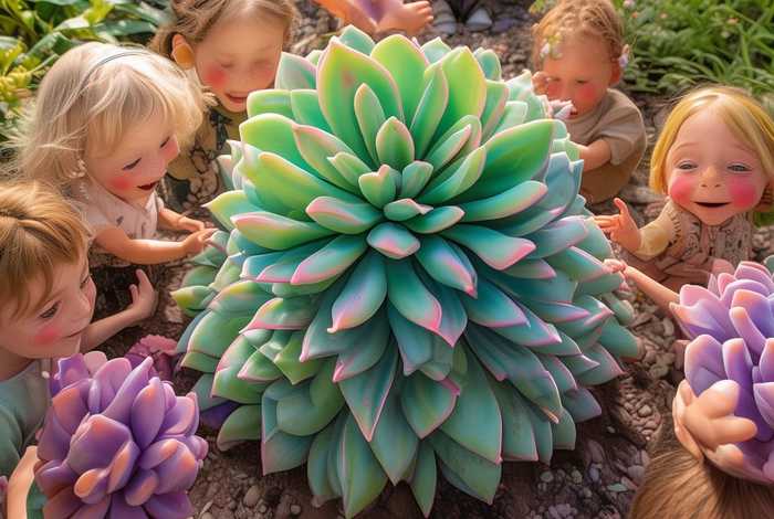 多肉故事儿童（多肉课程故事幼儿园）