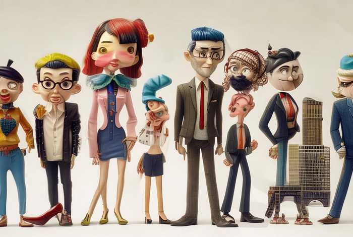 城市拟人图片第二期 50个城市拟人