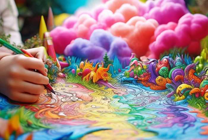 彩色铅笔童话；彩色铅笔童话怎么画