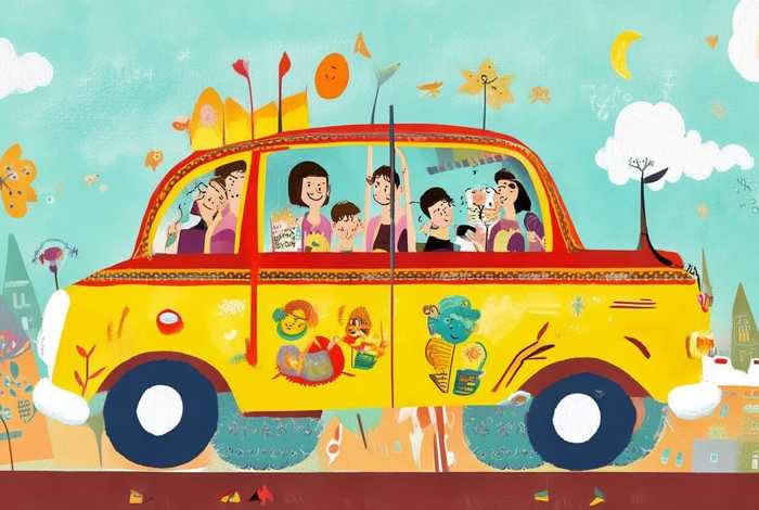 出租车儿童故事 出租车的故事绘本