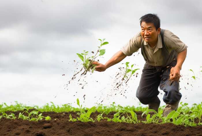 拔苗助长成语故事绘画；拔苗助长成语故事的绘画大全