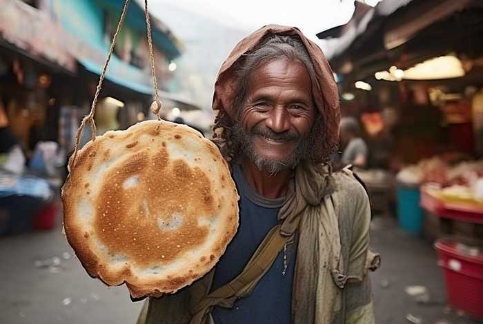 大饼的故事（脖子上挂大饼的故事）