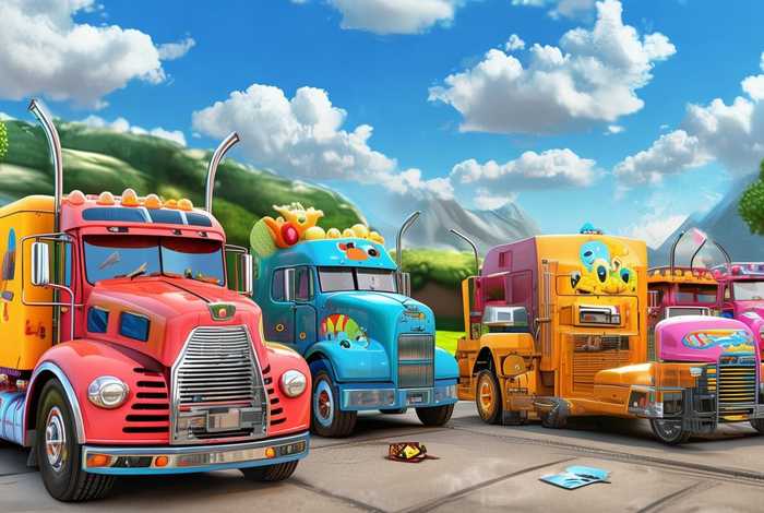 大货车视频大全儿童动画 - 大货车动画视频大全集