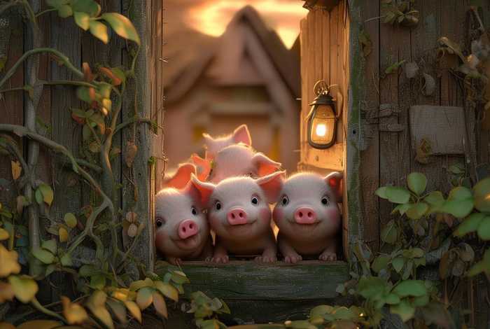 宝贝故事大全睡前故事三只小猪 - 宝贝故事大全睡前故事三只小猪视频