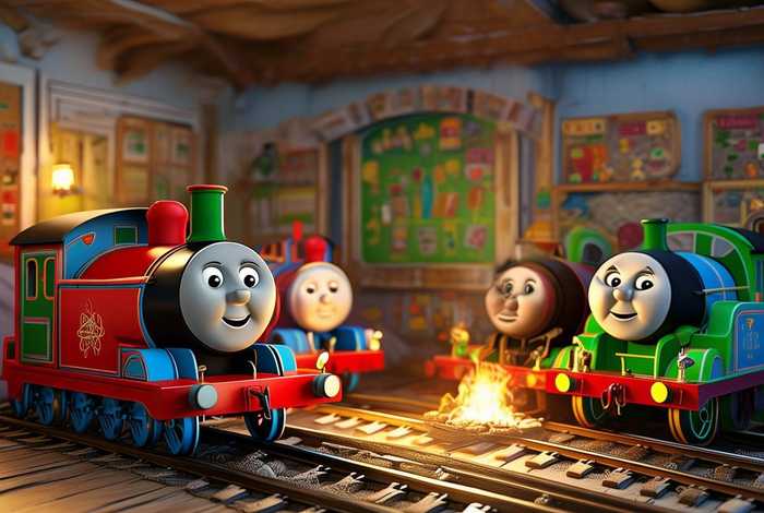 宝宝睡前故事托马斯和他的朋友们 托马斯和他的朋友们讲故事