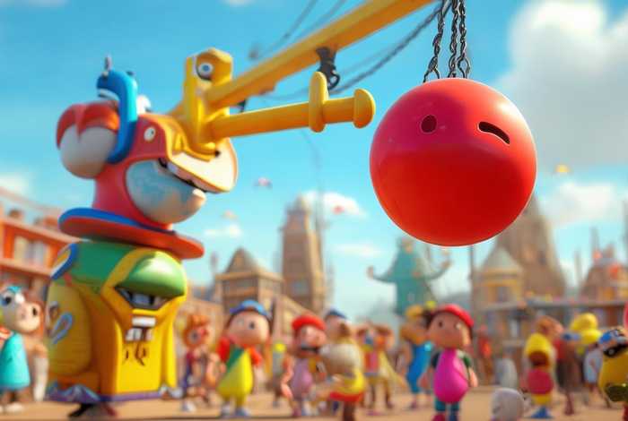 吊车儿童故事动画片中文版；吊车动画片 儿童动画片