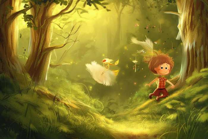 儿童音乐故事鸡毛信 - 讲故事鸡毛信配什么音乐