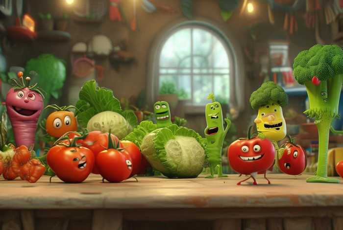 播放故事蔬菜怎么写，播放故事蔬菜怎么写作文