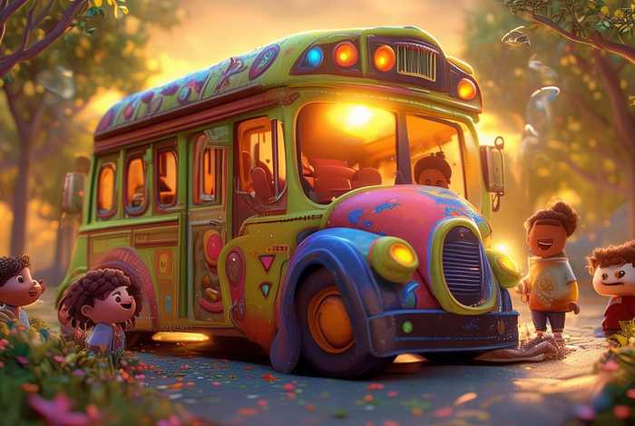 大巴车的故事幼儿故事（大巴车的故事 幼儿睡前）