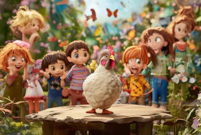 半只鸡故事儿童 - 幼儿故事半只鸡