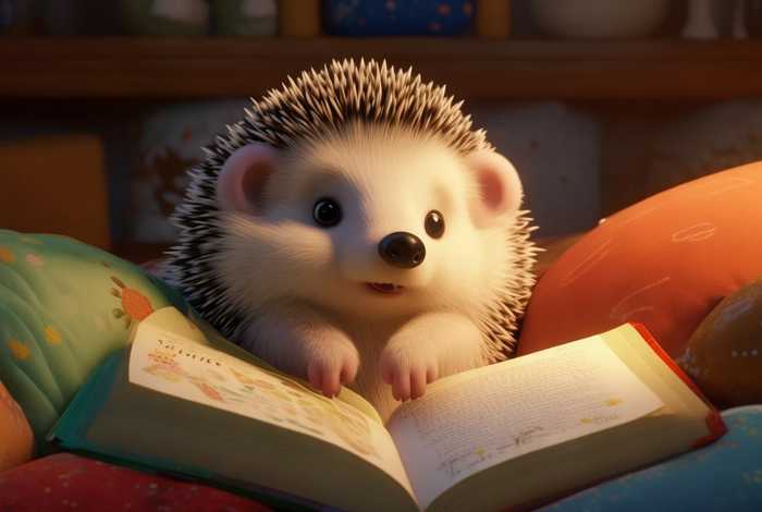 宝宝睡前故事大全小刺猬 - 宝宝睡前故事大全小刺猬图片