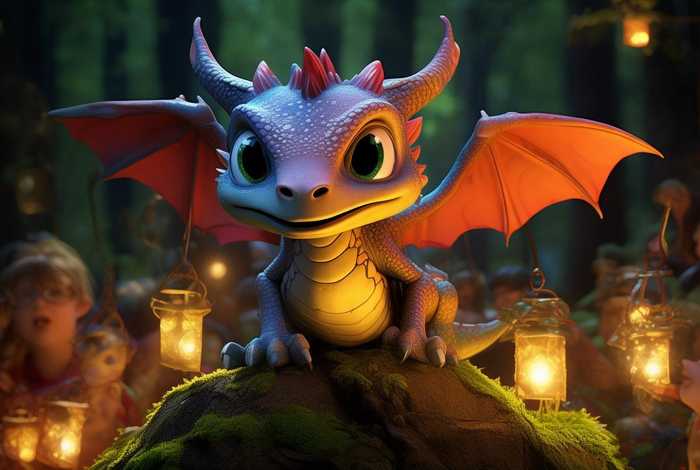 儿童龙故事（幼儿故事龙的传说）