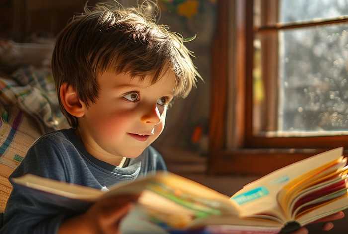 爱看书的男孩绘本故事读后感 - 爱看书的男孩绘本故事读后感50字