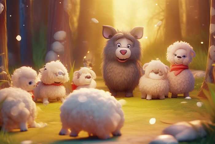 贝乐虎儿童故事全集狼和七只小羊 - 贝乐虎讲故事狼和七只小羊