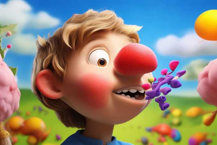 鼻孔的故事绘本儿童绘画；幼儿绘本故事鼻孔的故事