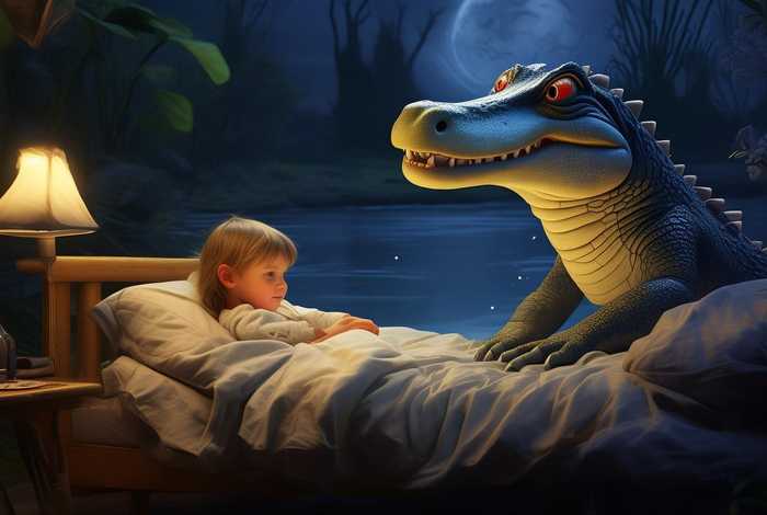鳄鱼的故事，鳄鱼的故事睡前故事