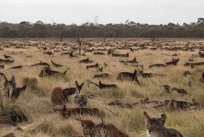 澳洲猫成灾；澳大利亚猫泛滥成灾