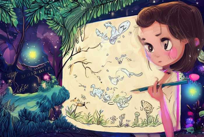 编写通话故事的评价语，编写童话故事