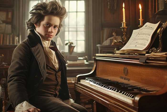 贝多芬的童年英文 - 贝多芬的童年英文简介