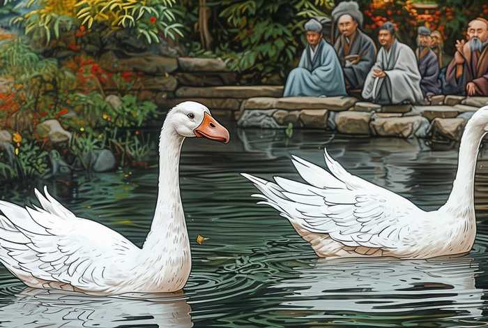 背古诗 - 背古诗鹅鹅鹅什么意思