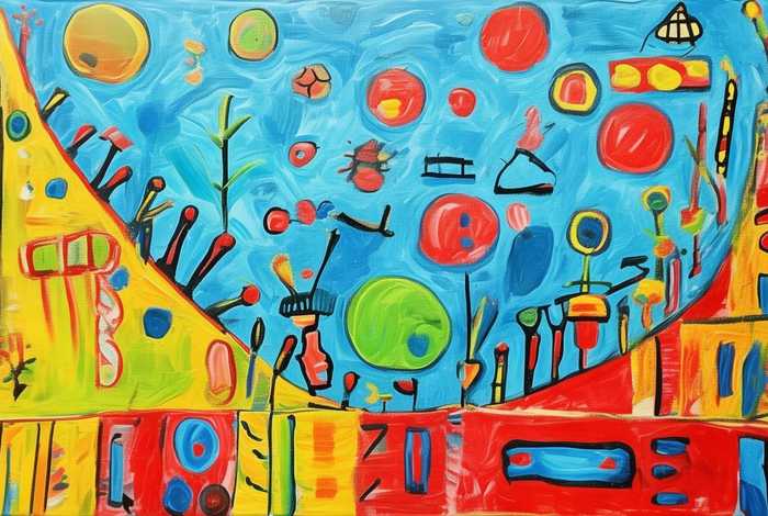 点线面儿童 点线面儿童画画大全简单漂亮