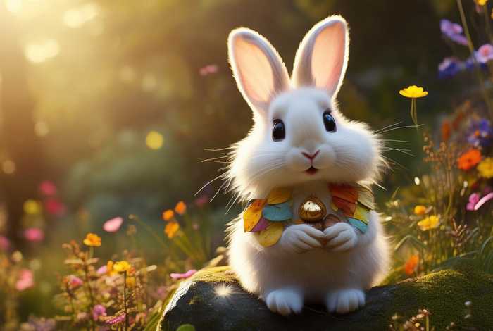 聪明的小白兔童话 - 聪明的小白兔童话作文