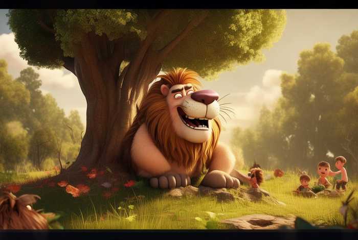 笨狮子的故事说明了什么道理、笨狮子的故事说明了什么道理呢