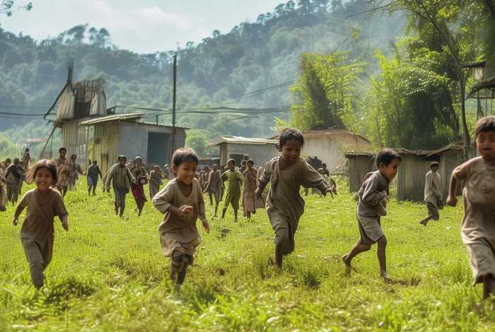 村庄儿童生活的故事（农村孩子的生活故事）