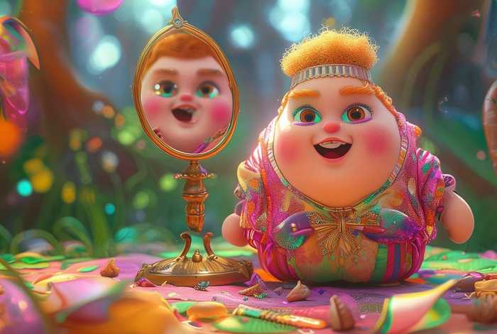 爱臭美的绘本故事 - 爱臭美的绘本故事内容