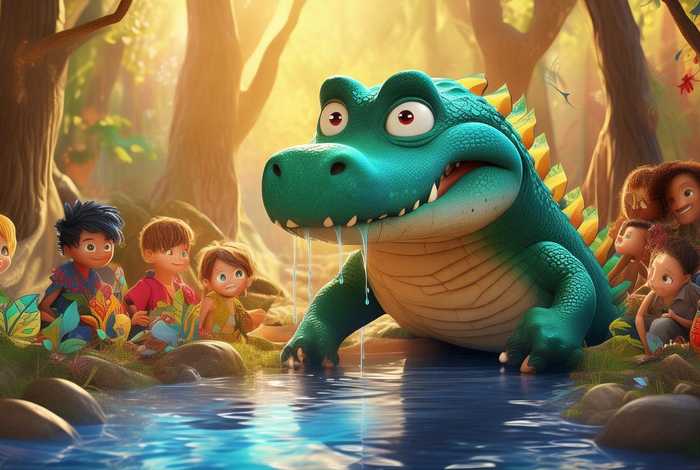 鳄鱼的眼泪欧洲民间故事儿童版，鳄鱼的眼泪是欧洲民间故事吗