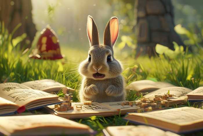 聪明的小兔子故事；聪明的小兔子故事大全