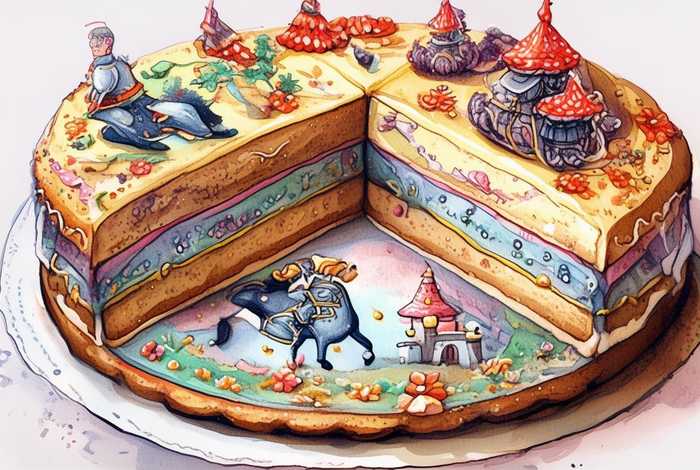 蛋糕的故事图片 蛋糕的故事图片简笔画