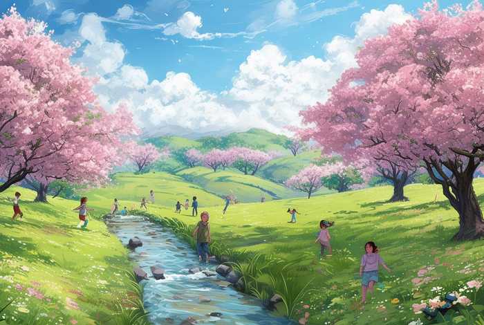 春天的故事儿童版背景、春天的故事背景介绍 春天的故事儿童版背景、春天的故事背景介绍