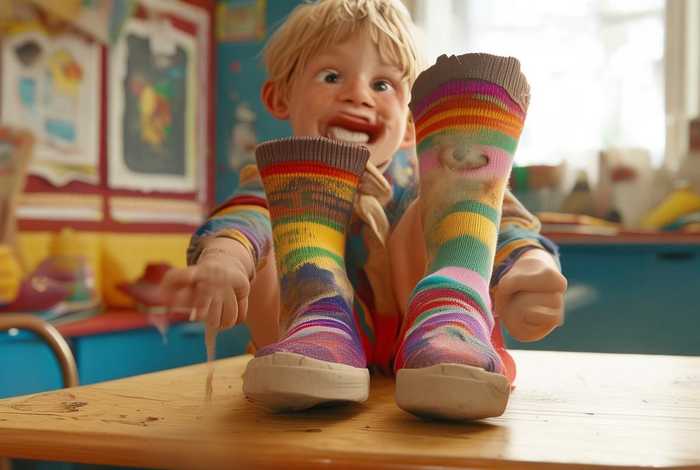 臭袜子小学生 臭袜子小学生可以穿吗