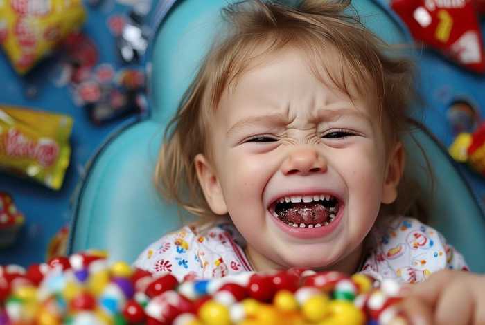 爱吃糖果的小朋友牙齿都坏了故事 爱吃糖果的小朋友牙齿都坏了故事图片