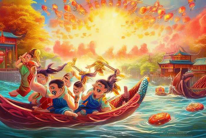 端午节的由来绘本故事 - 端午节的由来绘本故事图片