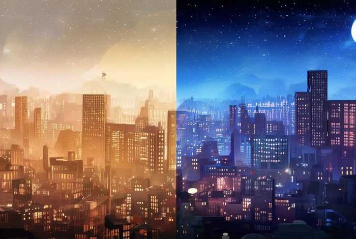 白天黑夜绘本故事 - 白天黑夜绘本故事图片