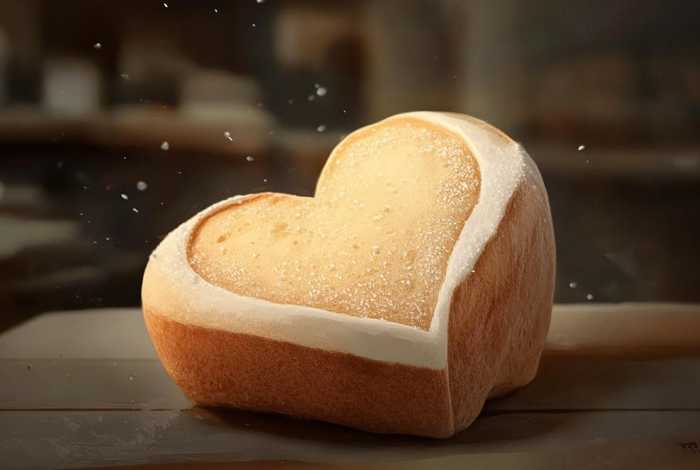 爱心面包简笔画 - 爱心面包简笔画怎么画 爱心面包简笔画 - 爱心面包简笔画怎么画