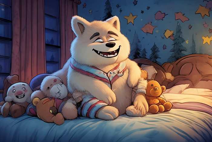 笨狼儿童睡前故事；笨狼的睡前故事