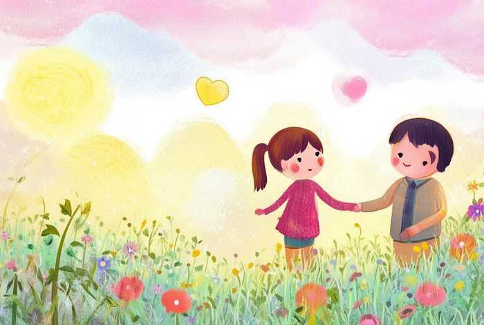 爱心故事绘画；爱心故事绘画简单又漂亮