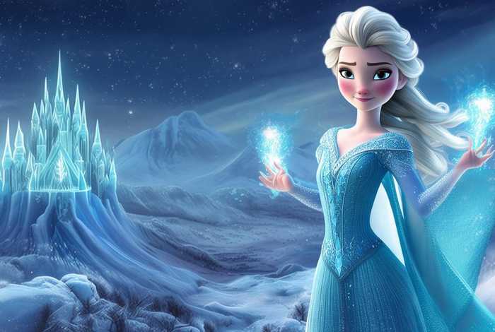 艾莎公主的故事儿童动画版；艾莎公主的故事动画片
