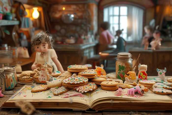 饼干故事；饼干故事绘本